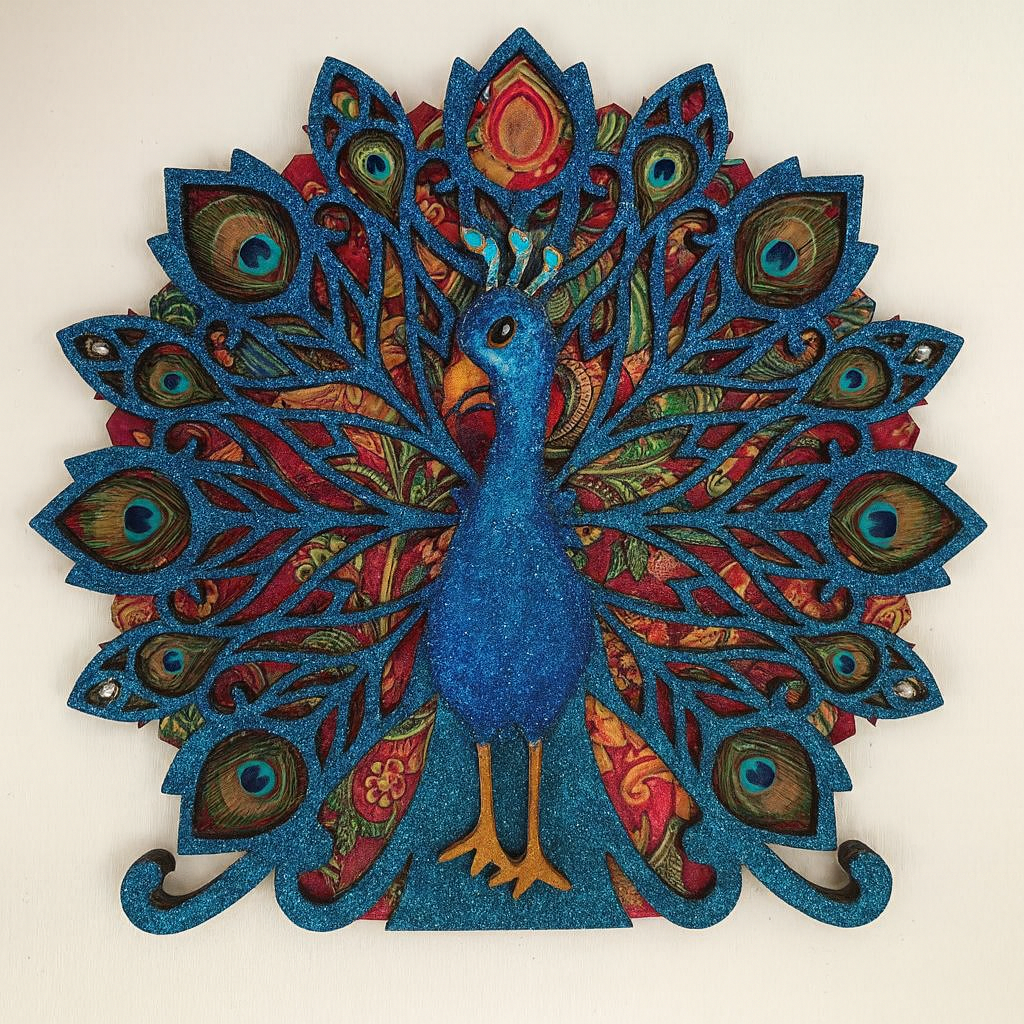 A handmade layered w