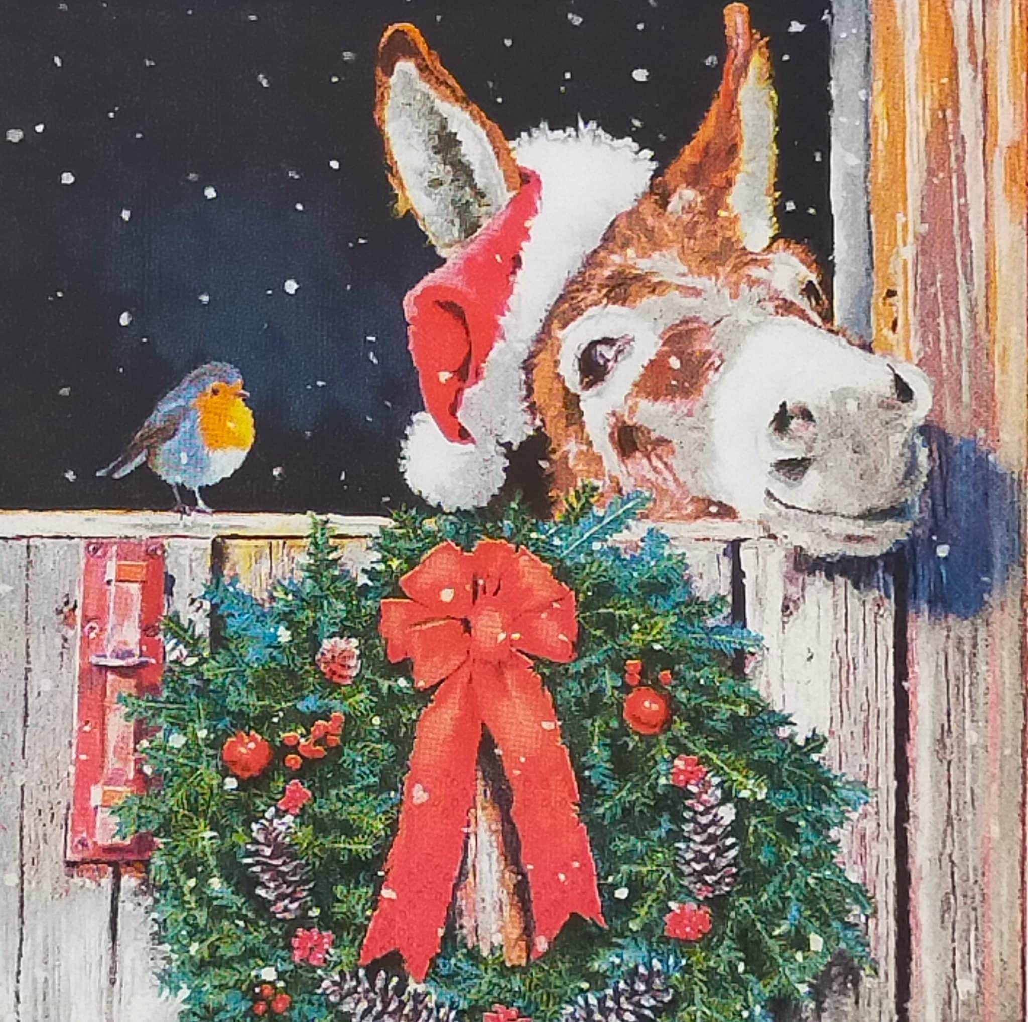 friends with donkey napkins 25cm H26 Decoupage Craft Blanks