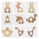 18mm moisture resistant MDF freestanding Easter egg holders in various shapes including bunnies, dinosaurs, and unicorns for Kinder and Creme eggs.