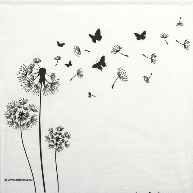 Paper-napkin-Ambiente-Blowing-Away-Black-13316150Q Paper-napkin-Ambiente-Blowing-Away-Black-13316150Q