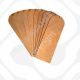 Value pack of ten MDF large bookmark blanks in 2mm thin wood for DIY painting and decoupage