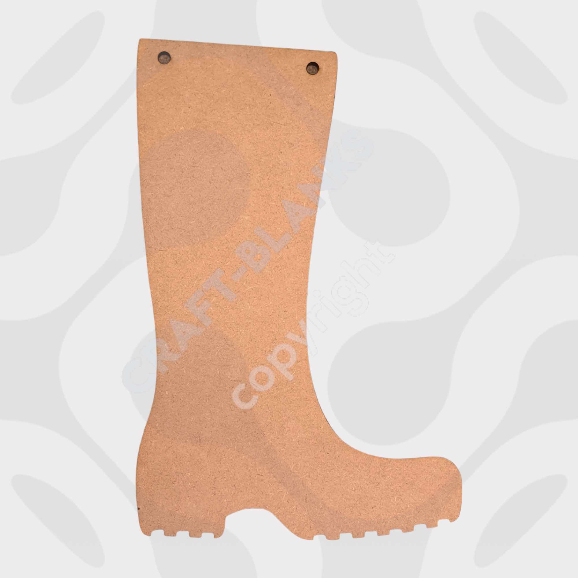 welly boot Hanging and Freestanding option available Decoupage Craft
