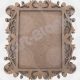 Ornate vintage square photo frame craft blank in two-layered 4mm MDF for DIY projects.