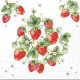 Bunch of strawberries decoupage napkins