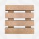 Miniature pallet style MDF coaster craft blank for DIY painting and home decor.
