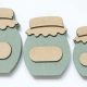 Bring a handmade touch to your home with our Freestanding 3D Jam Jar Plaque in 3 sizes