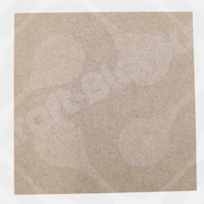 An 18mm thick Freestanding Square MDF Coaster and trivet craft blank.